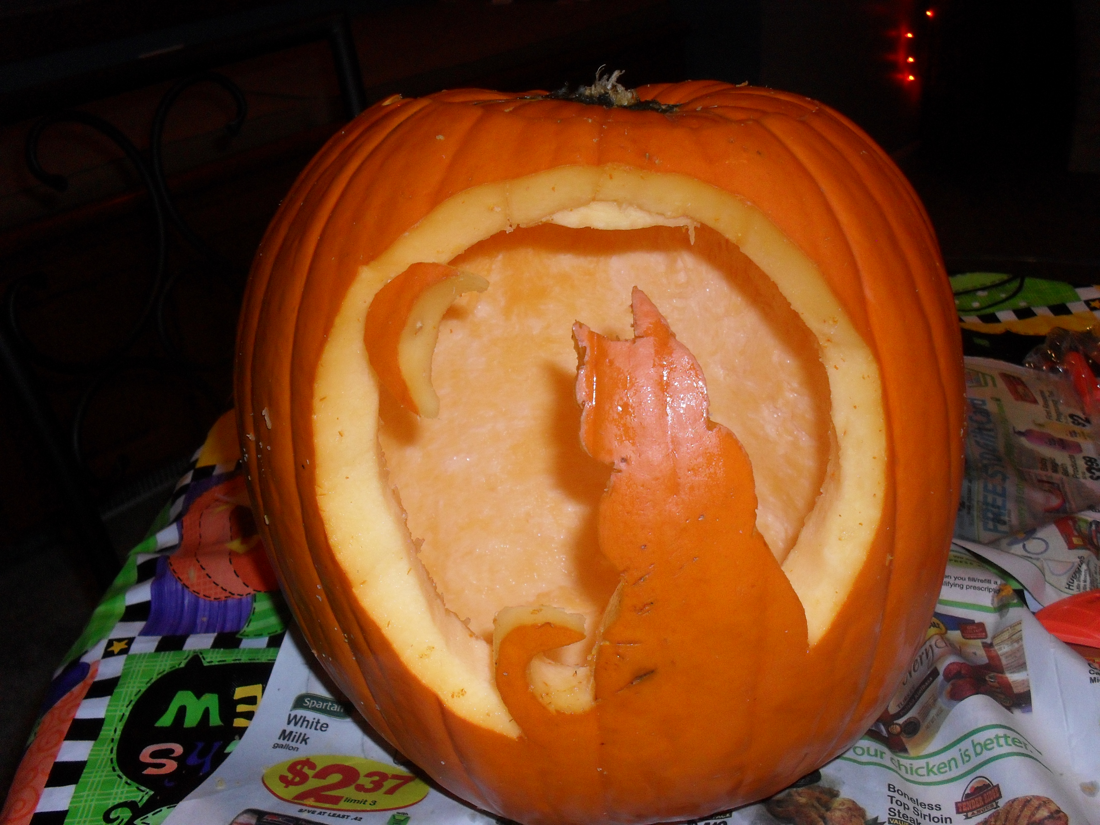 Cat Pumpkin Carving Template Tasteful Space