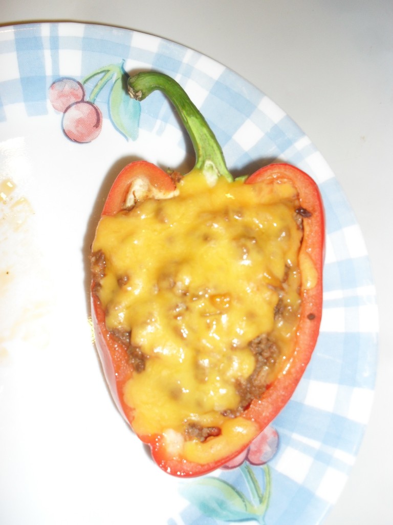 ground beef red bell pepper recipe