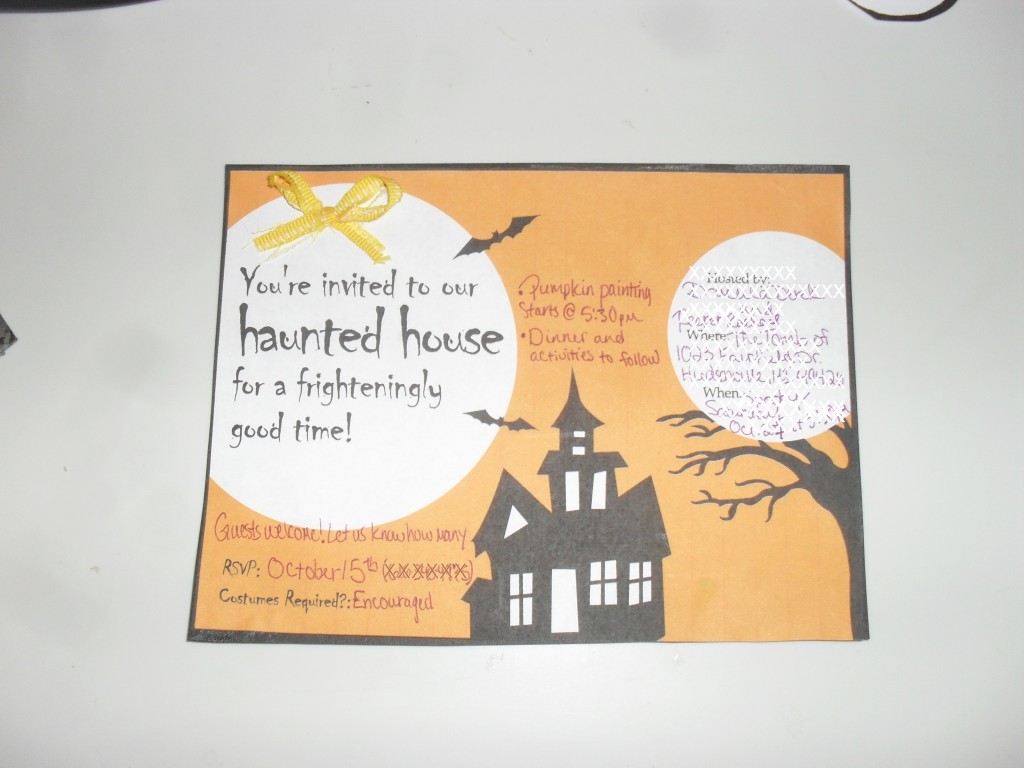 halloween invitations