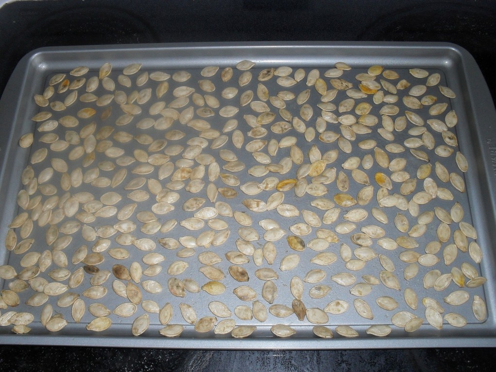 baking pumpkin seeds