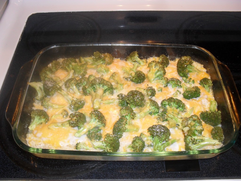 chicken and broccoli dinner