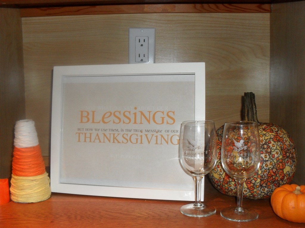 thanksgiving home decor