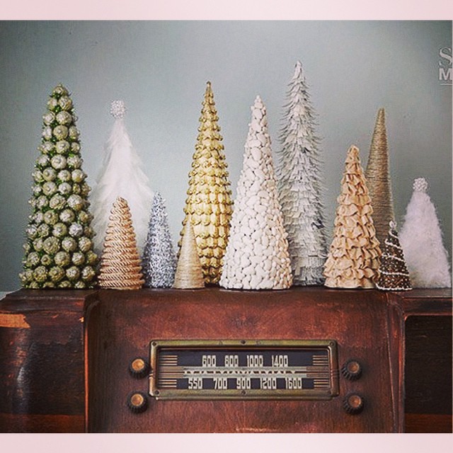 These trees make for an easy craft that add a unique touch to your decor