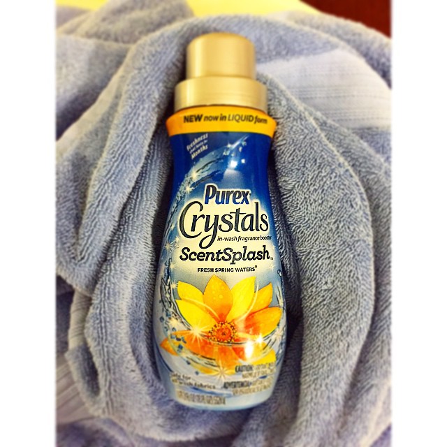 The new @Purex Crystals ScentSplash is an in-wash fragrance booster