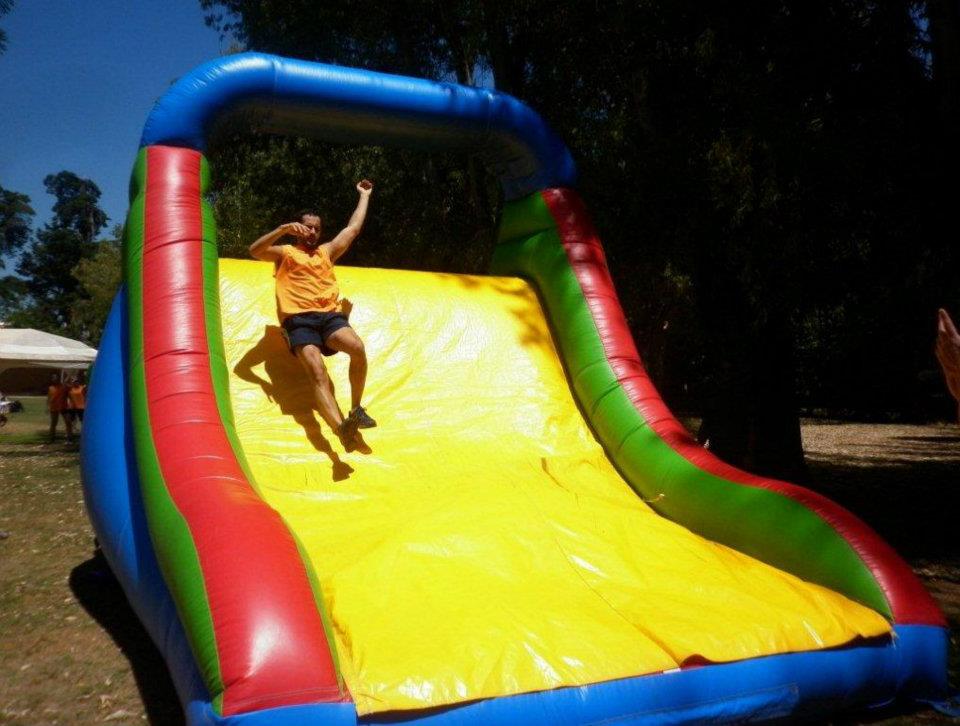 throw a slide party