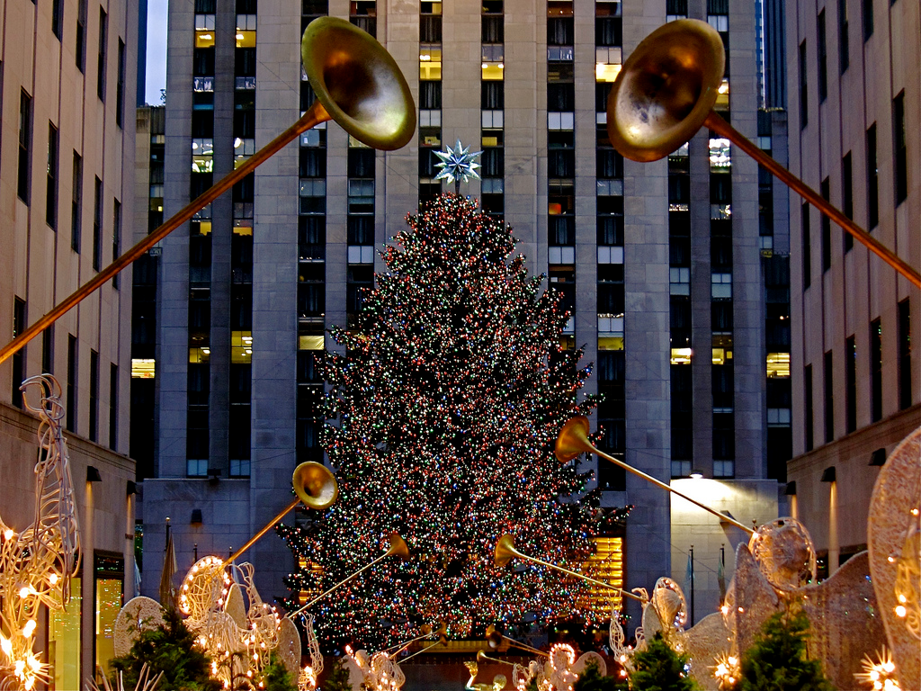 Celebrating The Holidays City Christmas Tree