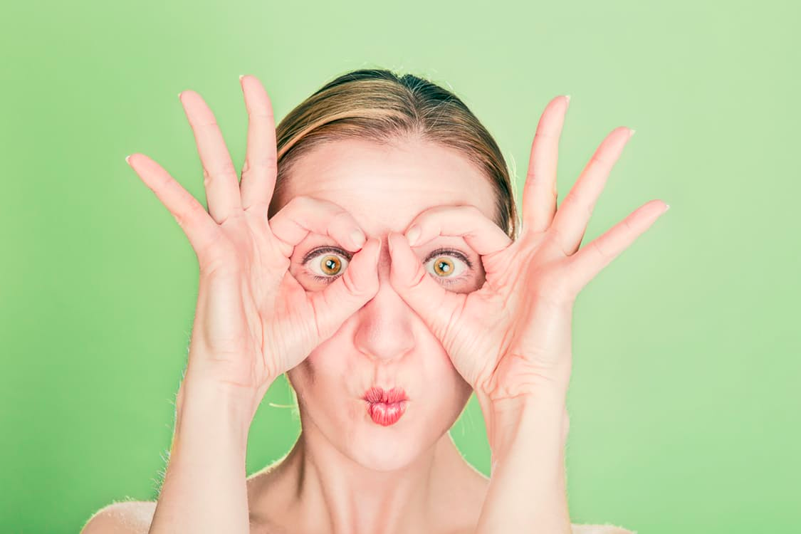 Better Skin tips woman eye signs