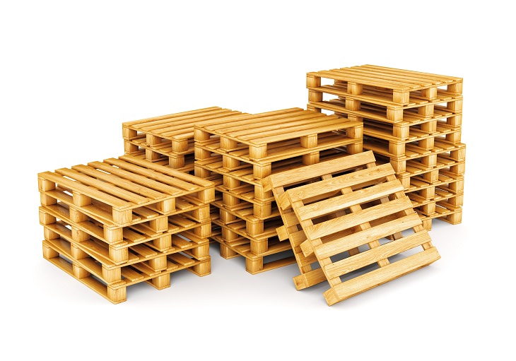 Custom Pallets wood stacks