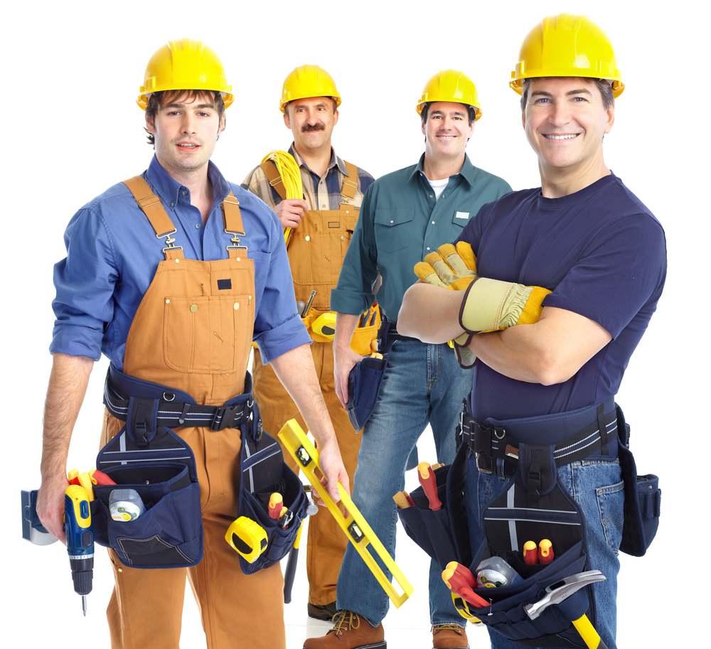 Building Maintenance Services men at work