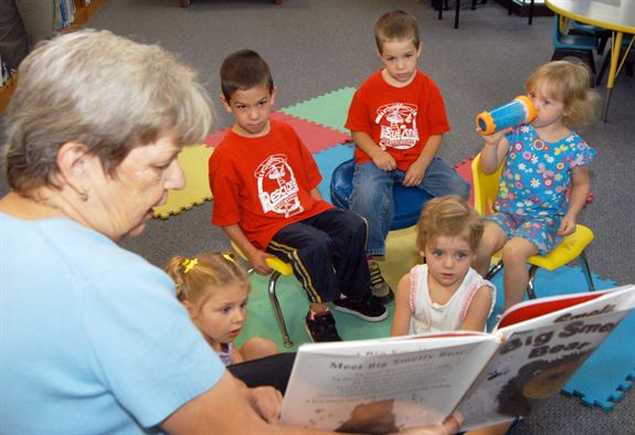 Growing Old reading to children