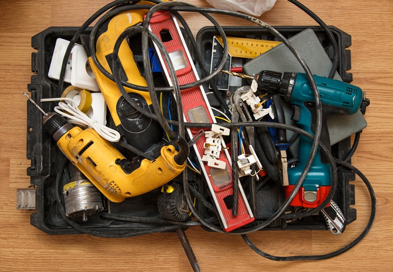 Electrical Contractor tools of the trade