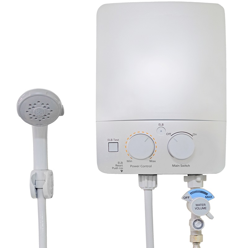 Hot Water System white controls