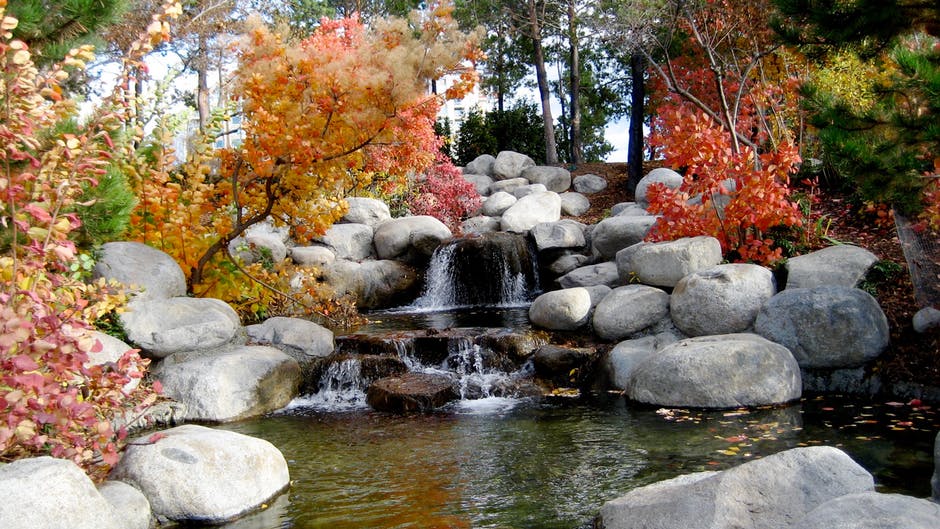 Landscaping Upgrades waterfall with stones