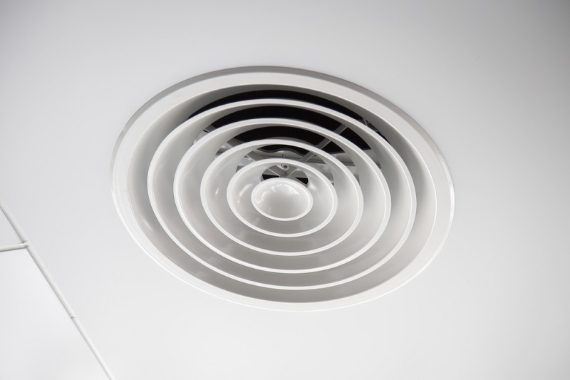 your ducted heating repairs and maintenance on ceiling