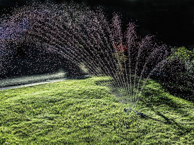 protect home sprinkler system in yard
