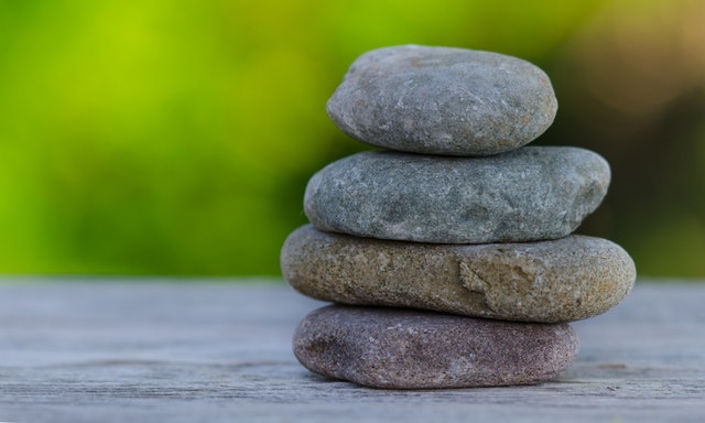 Grow the Value of Your Garden stacked stones