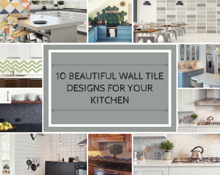10 Beautiful Wall Tile Designs To Decorate Your Kitchen With Grace
