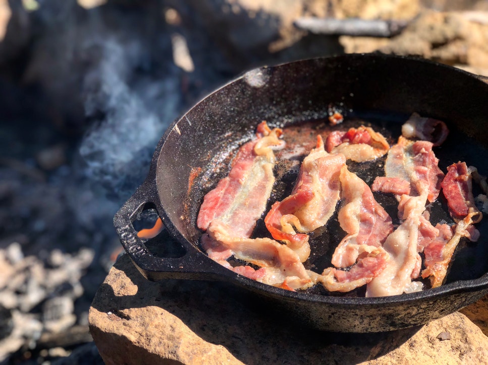 Article: The Bacon Diet (aka Keto Diet) - is it good or bad? frying pan