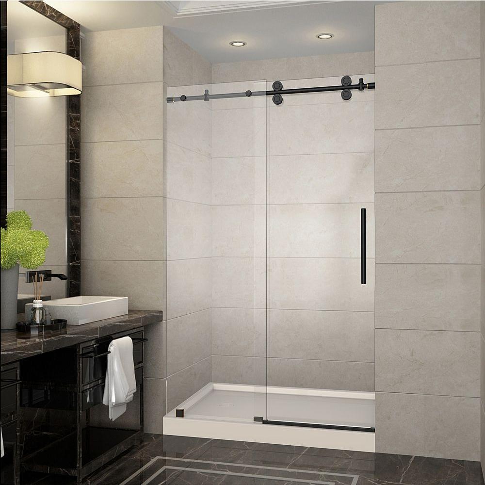 Small Bathroom Upgrading Ideas With Using Shower Glass Door Tasteful Space