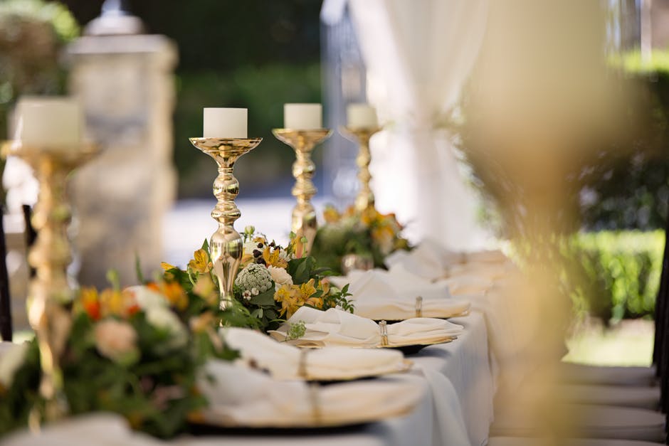 wedding reception layout