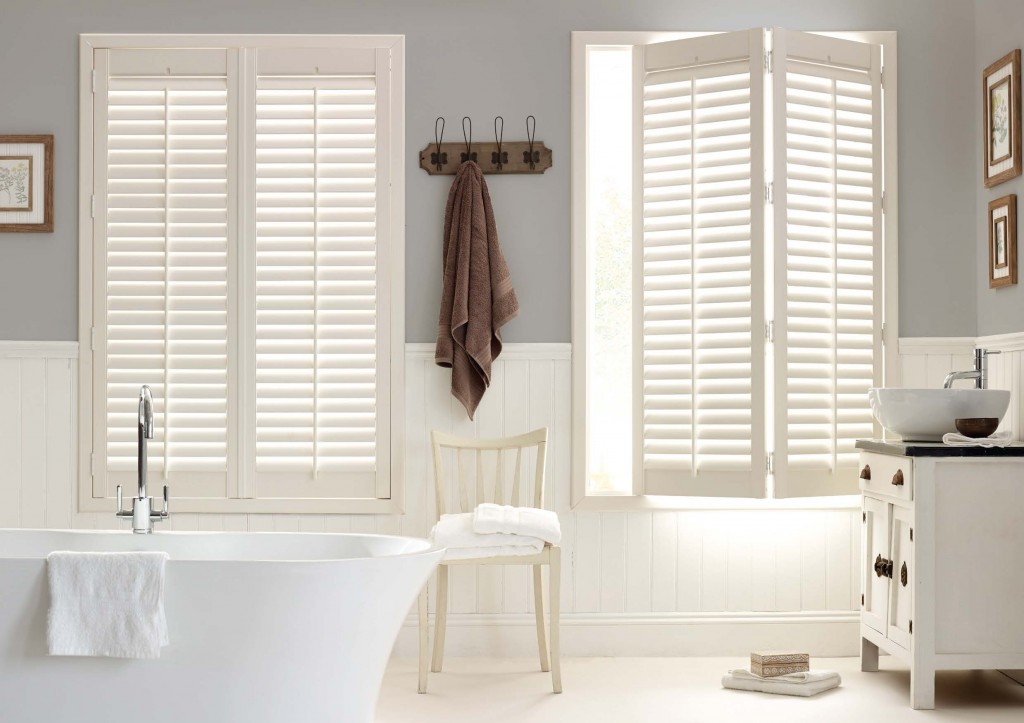 Why Window Shutters Are The Perfect, Shutters In Bathroom