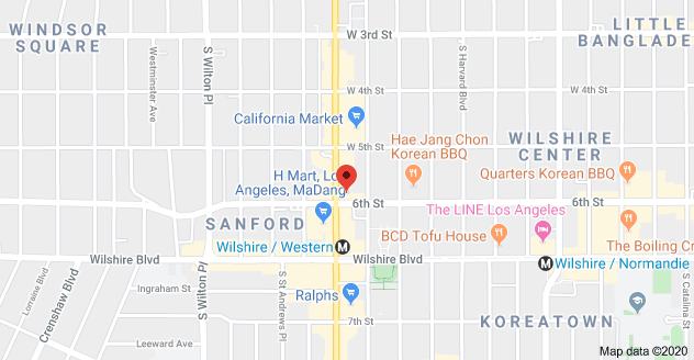 Map of 3923 W 6th St #416, Los Angeles, CA 90020