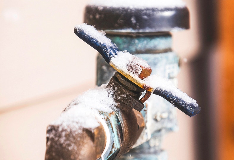 water pipes during winter