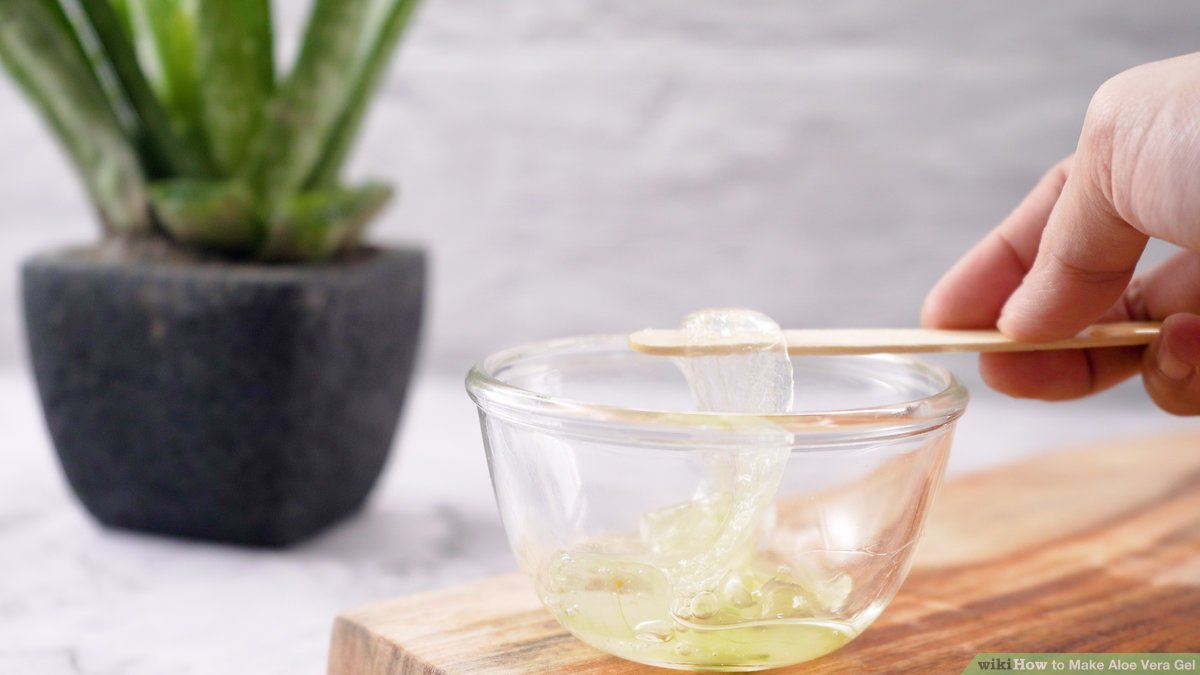How To Make Aloe Vera Gel At Home
