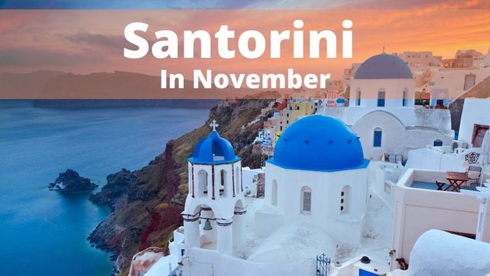 Santorini in November