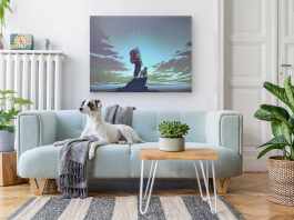 Not Only Gallery Walls: Cool Ways to Display Canvas Prints (+ a Discount Code)