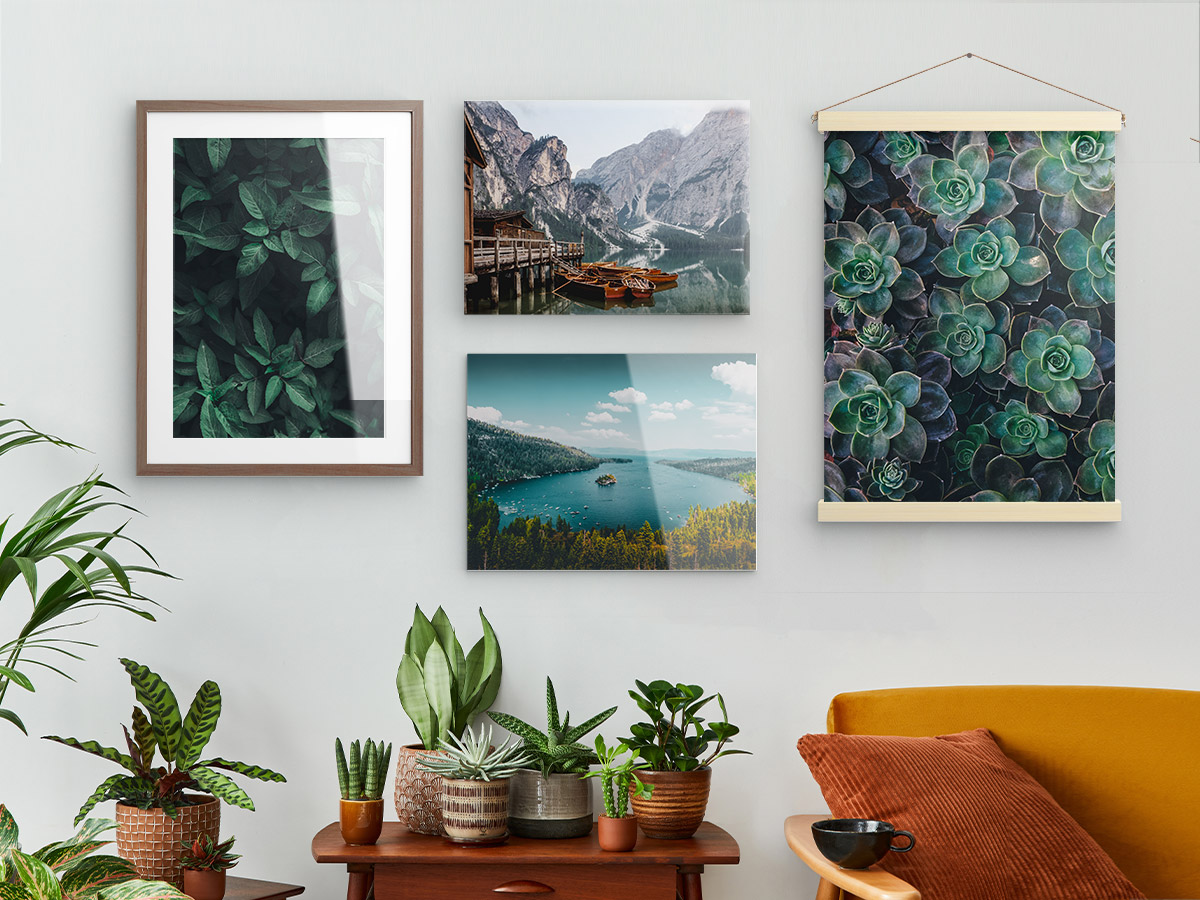 Not Only Gallery Walls: Cool Ways to Display Canvas Prints (+ a Discount Code)