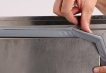 How to change the rubber on refrigerators and how it can be glued