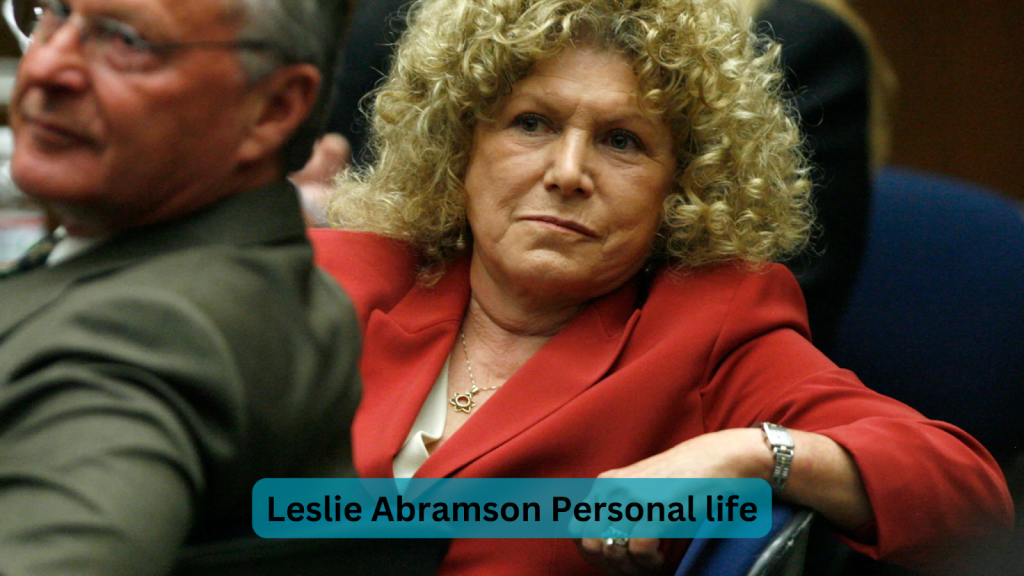 Leslie Abramson Personal life